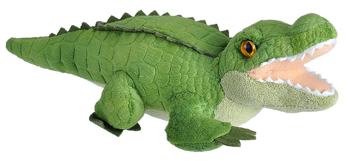 Wild Calls Alligator 8-inch stuffed animal by Wild Republic with lifelike reptilian detail