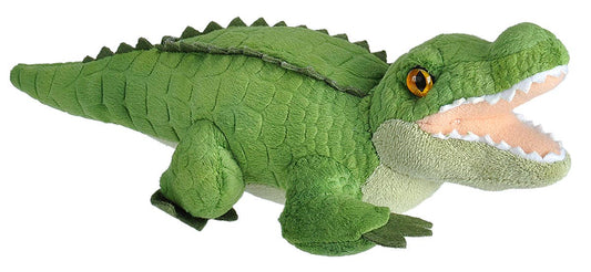 Wild Calls Alligator 8-inch stuffed animal by Wild Republic with lifelike reptilian detail