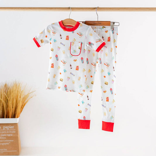 Texas Foodie Organic Cotton Pajama Set