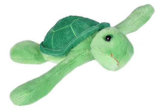 LV Huggers Sea Turtle Stuffed Animal, 8 inches, soft plush by Wild Republic