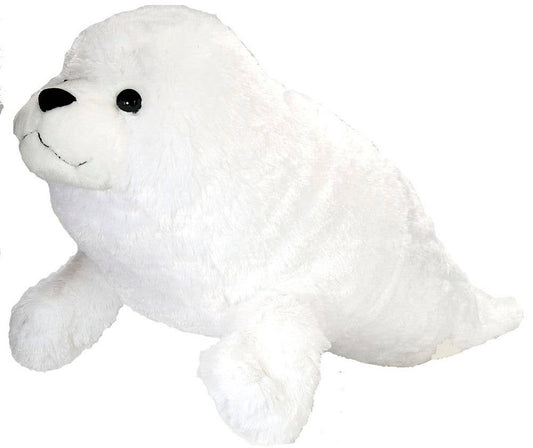 Cuddlekins Jumbo Harp Seal 30-inch plush stuffed animal by Wild Republic
