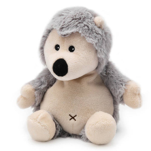 Hedgehog Junior Warmies plush toy, 9 inches, soft lavender-scented companion