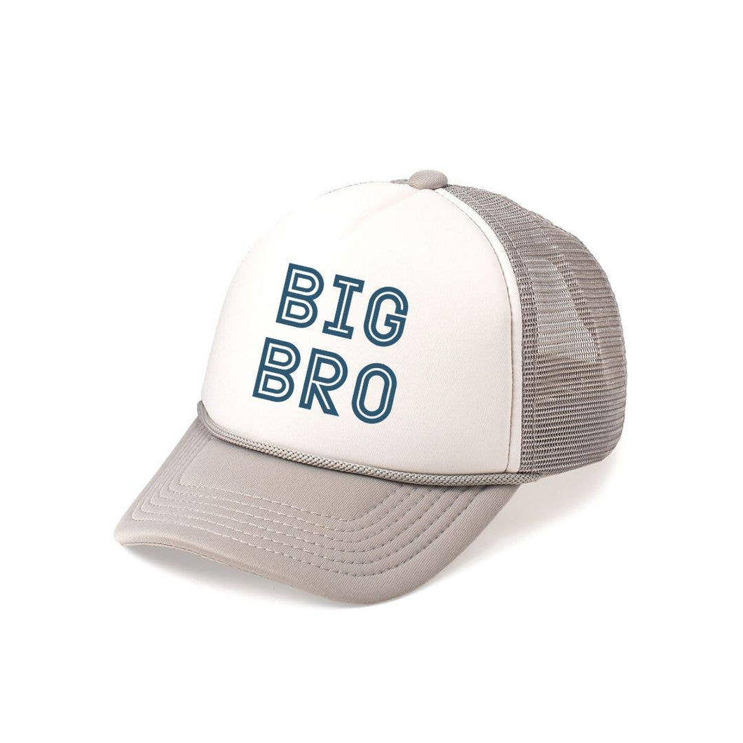 Sweet Wink - Big Bro Ocean Trucker Hat - Kids Sibling Hat