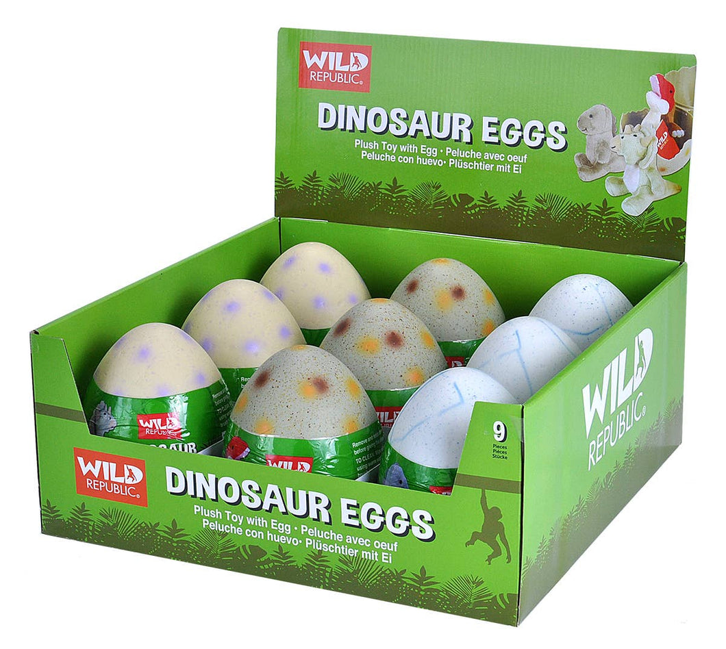 Wild Republic - PDQ 9 Dinosaur Eggs