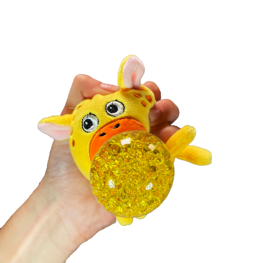 PBJ Zoo Pals by Streamline—six character plush ball jellies with flexible gel-filled cores for sensory play
