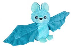 Wild Republic - Huggers Blue Bat Stuffed Animal  8