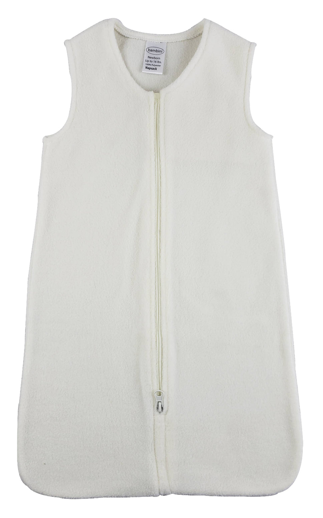 Cream Fleece Napsack Wearable Blanket - 916C