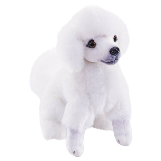 Rescue Poodle plush toy by Wild Republic with sublimation-printed details and sound activation feature