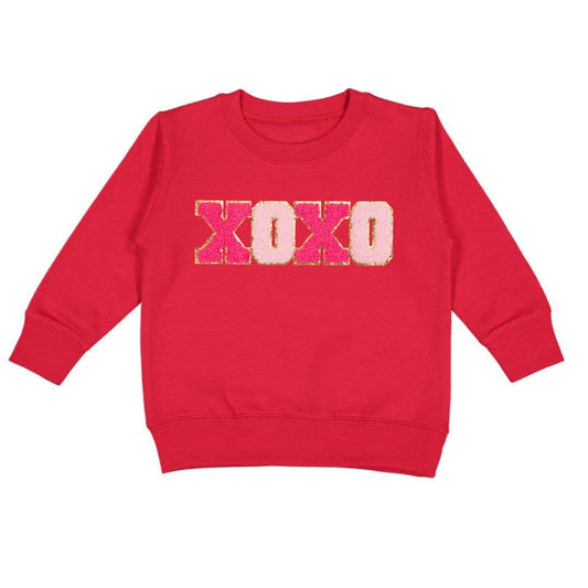 XOXO Patch Valentine's Day Sweatshirt - Sweet Winn