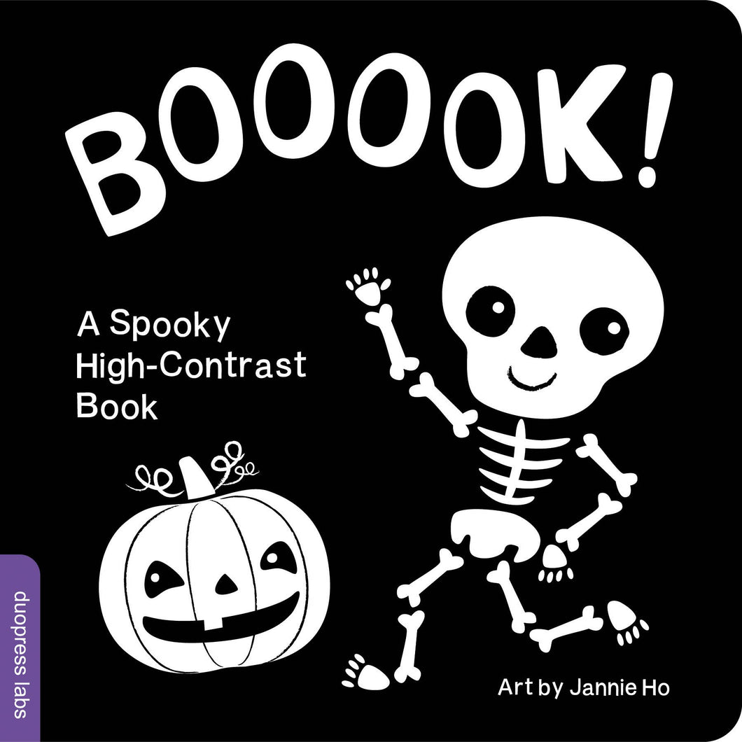 Sourcebooks - Booook! A Spooky High-Contrast Book (BB)