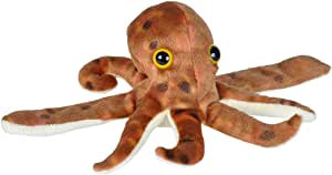 8-inch Octopus Huggers plush toy with wraparound slap-bracelet design by Wild Republic