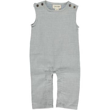 Me & Henry Edisto Navy Stripe Romper