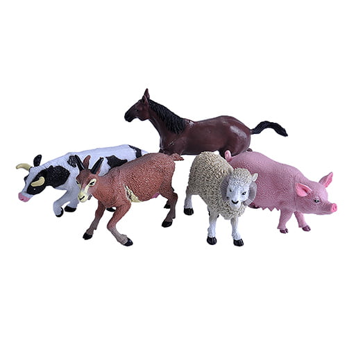 Wild Republic Zippered Polybag - Farm Animals