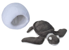 Load image into Gallery viewer, Wild Republic Hatchlings Plush Green Sea Turtle Stuffed Animal
