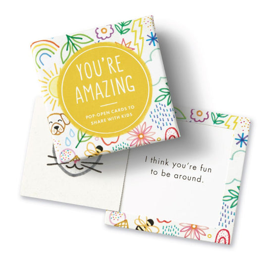 You're Amazing Pop Open Cards for Kids