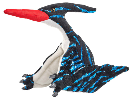 Wild Republic Pteranodon 12-inch stuffed animal, detailed plush dinosaur toy