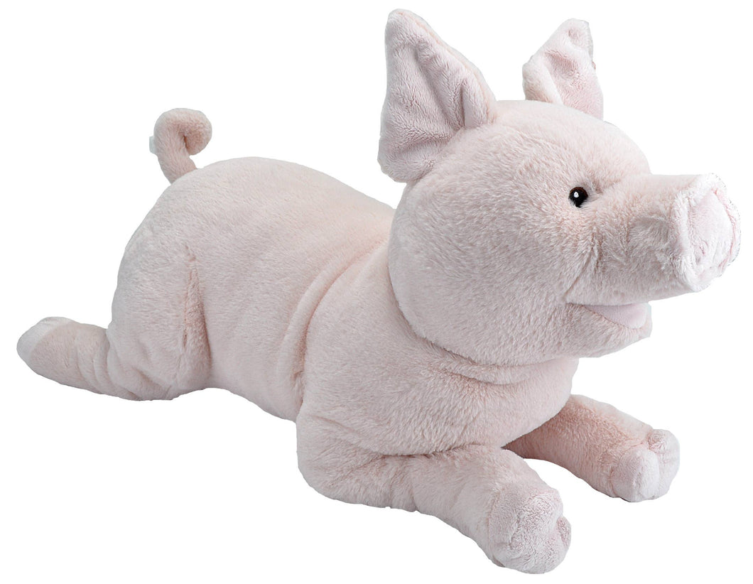 Wild Republic - Ecokins-Jumbo Pig Stuffed Animal 30