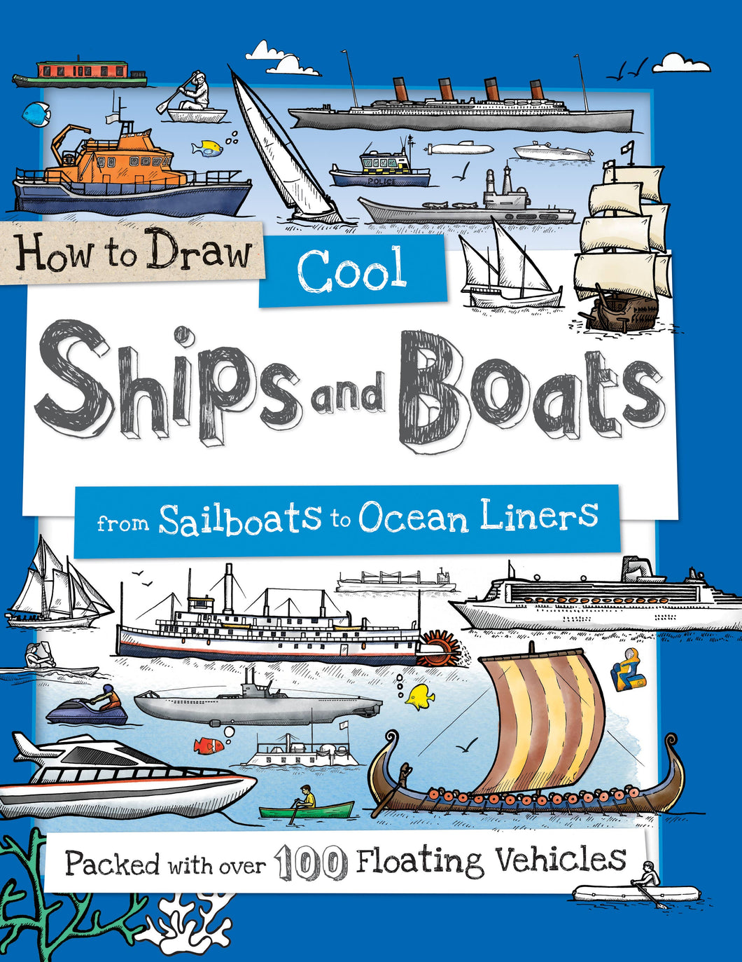 Sourcebooks - How to Draw Cool Ships and Boats (TP)