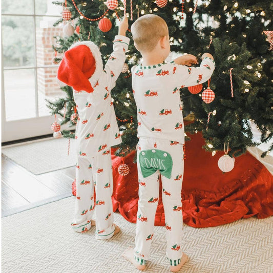 Christmas Tractors - Buttflap PJs