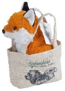 Wild Republic 10-inch red fox stuffed animal with natural coloring
