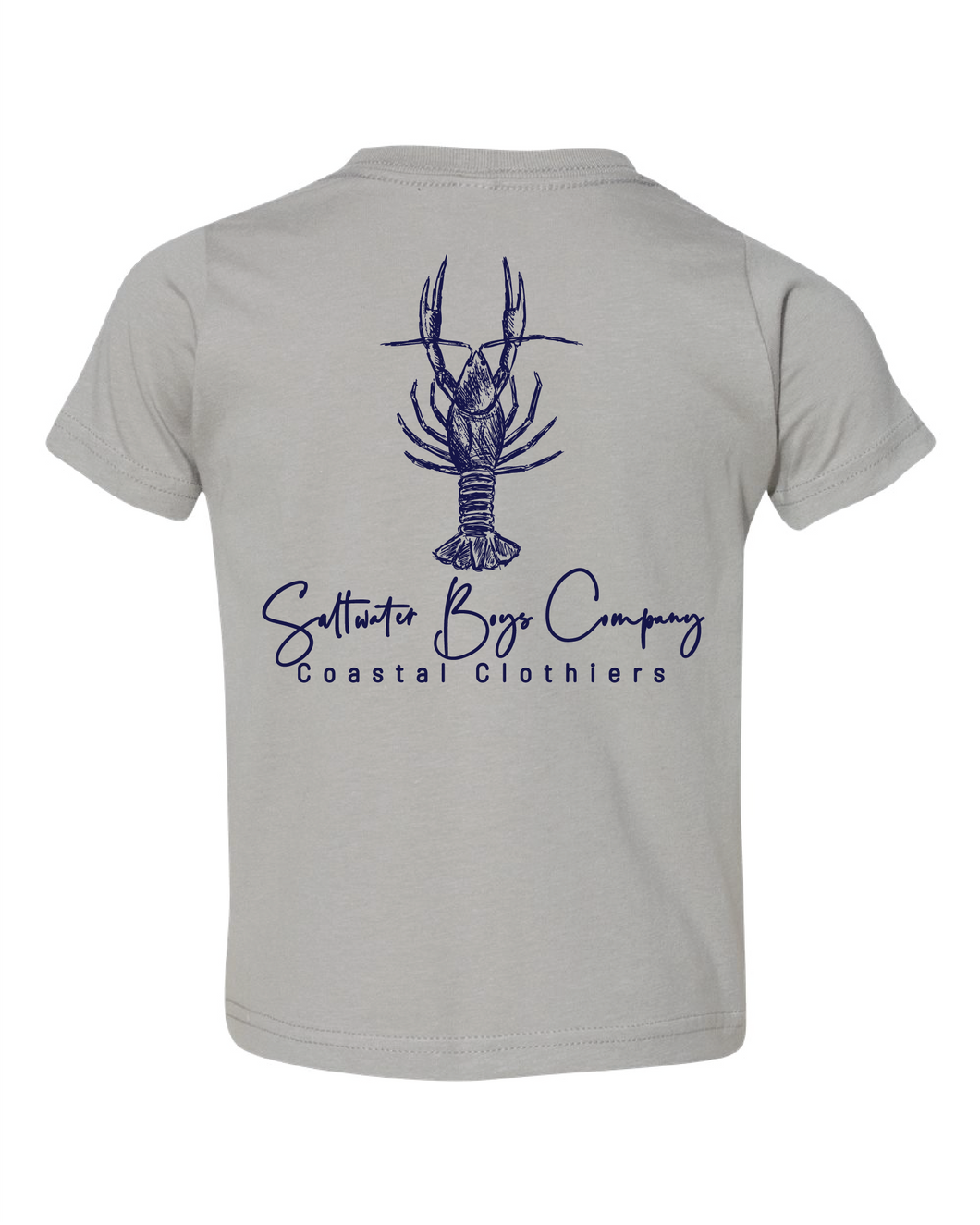 Saltwater Boys Company - Key West Lobster Short Sleeve Tee Grey