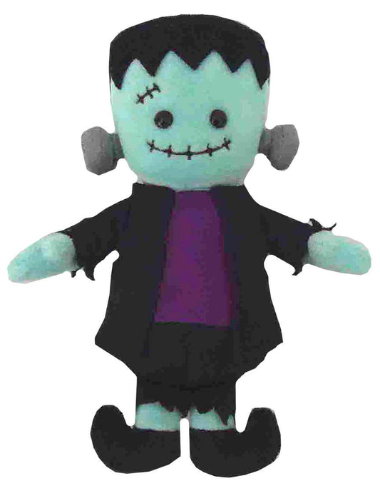 Scarykins Frank 8-inch stuffed animal by Wild Republic, surface-washable Halloween plush with recycled fill