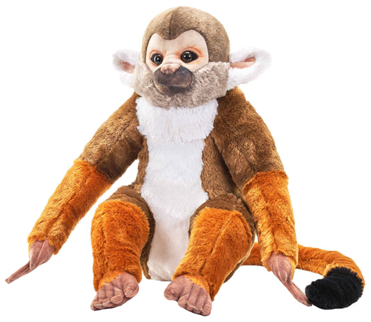 Artist Squirrel Monkey 15-inch stuffed animal with realistic details by Wild Republic