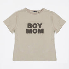 Load image into Gallery viewer, LĒ·LĀ·LŌ - Chenille Cotton T-Shirt - Boy Mom
