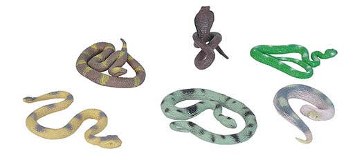 Polybag Mini Snake 11-inch toy figure by Wild Republic with realistic reptile detail