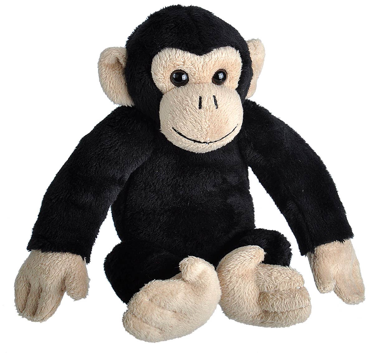 Wild Calls Chimpanzee 8-inch stuffed animal by Wild Republic with lifelike features
