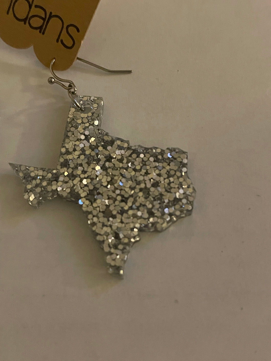 Texas Acrylic Silver Glitter